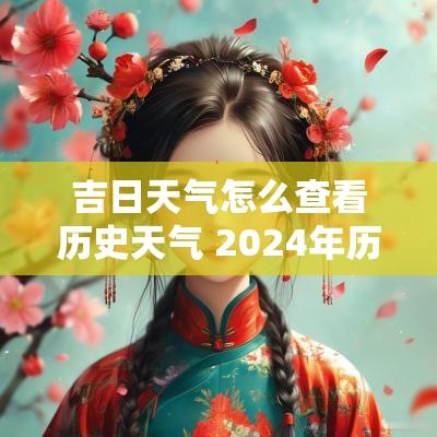 吉日天气怎么查看历史天气 2025年历史天气查询最新