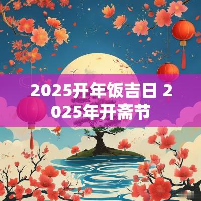 2025开年饭吉日 2025年开斋节