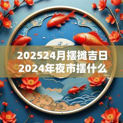 202524月摆摊吉日 2025年夜市摆什么好