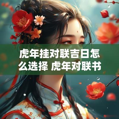 蛇年挂对联吉日怎么选择 蛇年对联书法