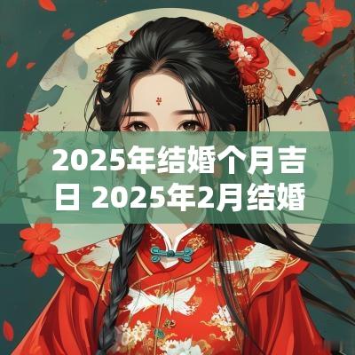 2025年结婚个月吉日 2025年2月结婚黄道吉日有哪几天