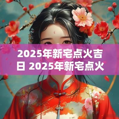 2025年新宅点火吉日 2025年新宅点火吉日有哪些
