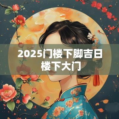2025门楼下脚吉日 楼下大门