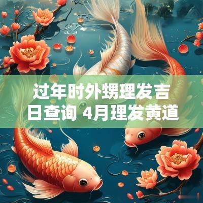 过年时外甥理发吉日查询 4月理发黄道吉日查询2025年
