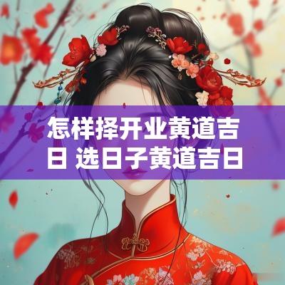 怎样择开业黄道吉日 选日子黄道吉日2025年开业
