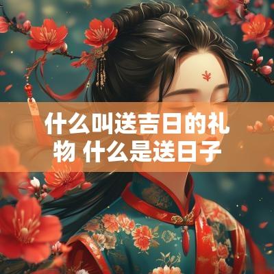 什么叫送吉日的礼物 什么是送日子