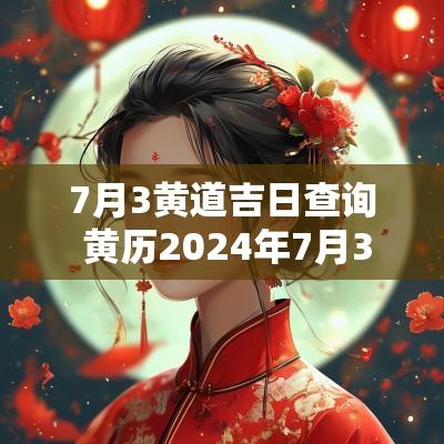 7月3黄道吉日查询 黄历2025年7月3日黄道吉日查询