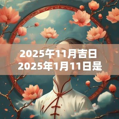 2025午11月吉日 2025年1月11日是黄道吉日吗