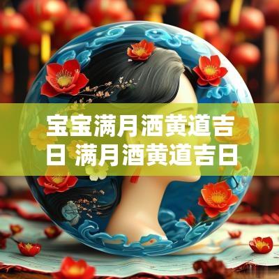 宝宝满月洒黄道吉日 满月酒黄道吉日查询