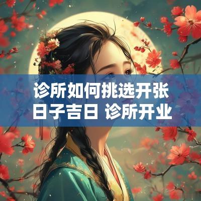 诊所如何挑选开张日子吉日 诊所开业选什么日子好