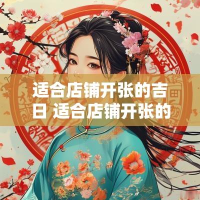 适合店铺开张的吉日 适合店铺开张的黄道吉日