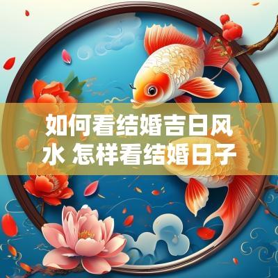 如何看结婚吉日风水 怎样看结婚日子好不好