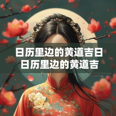 日历里边的黄道吉日 日历里边的黄道吉日是什么