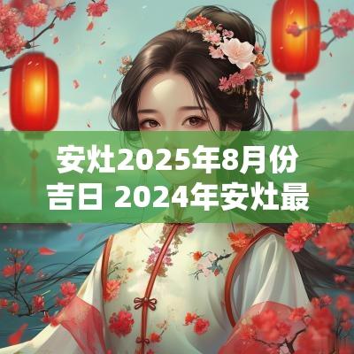 安灶2025年8月份吉日 2025年安灶最旺日子时间