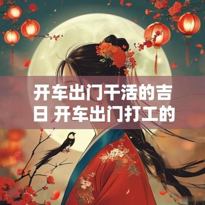 开车出门干活的吉日 开车出门打工的句子