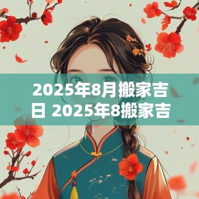 2025年8月搬家吉日 2025年8搬家吉日有几天