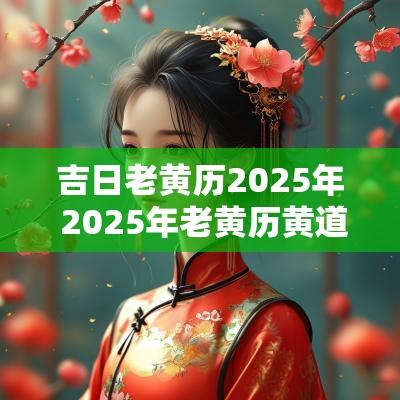 吉日老黄历2025年 2025年老黄历黄道吉日