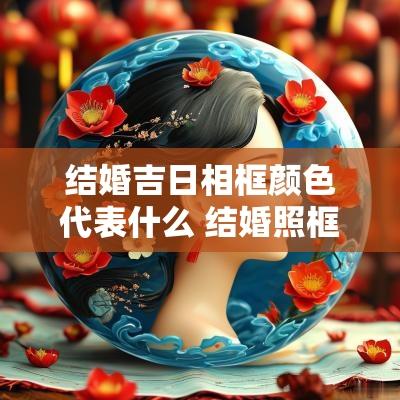 结婚吉日相框颜色代表什么 结婚照框什么颜色最好