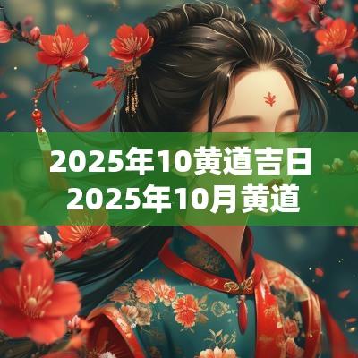 2025年10黄道吉日 2025年10月黄道吉日