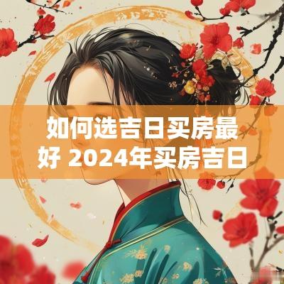 如何选吉日买房最好 2025年买房吉日一览表