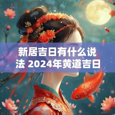 新居吉日有什么说法 2025年黄道吉日新居