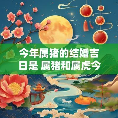 今年属猪的结婚吉日是 属猪和属虎今年结婚吉日