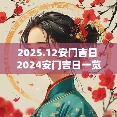 2025.12安门吉日 2025安门吉日一览表大全