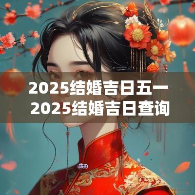 2025结婚吉日五一 2025结婚吉日查询