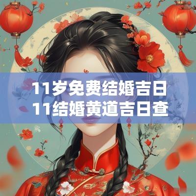 11岁免费结婚吉日 11结婚黄道吉日查询