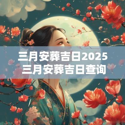 三月安葬吉日2025 三月安葬吉日查询