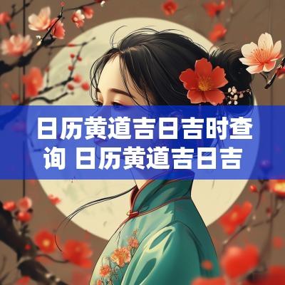 日历黄道吉日吉时查询 日历黄道吉日吉时查询2025提车