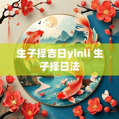 生子择吉日yinli 生子择日法
