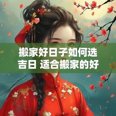 搬家好日子如何选吉日 适合搬家的好日子2025年
