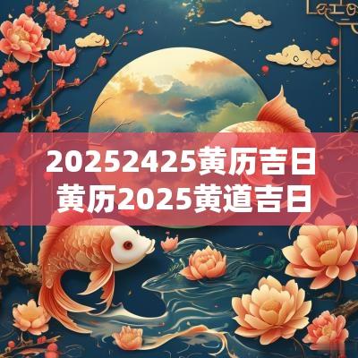 20252425黄历吉日 黄历2025黄道吉日查询