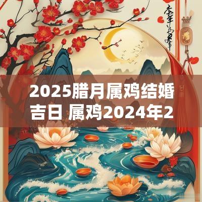 2025腊月属鸡结婚吉日 属鸡2025年2月结婚吉日