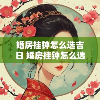 婚房挂钟怎么选吉日 婚房挂钟怎么选吉日最好