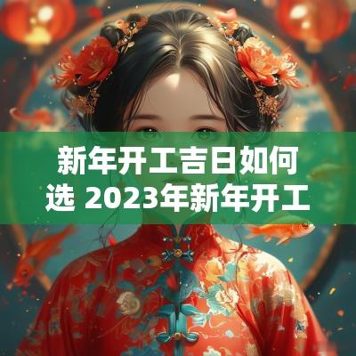 新年开工吉日如何选 2025年新年开工吉日查询