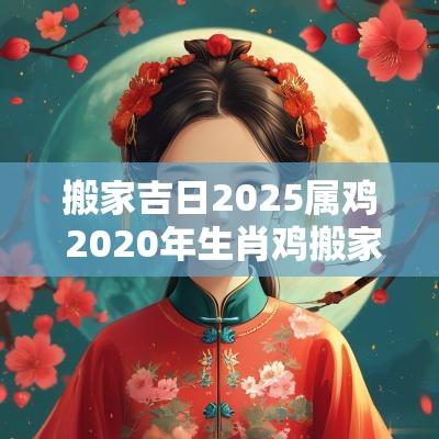 搬家吉日2025属鸡 2025年生肖鸡搬家吉日