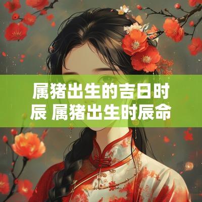 属猪出生的吉日时辰 属猪出生时辰命运详解