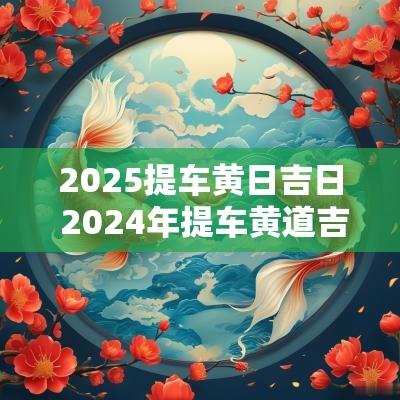 2025提车黄日吉日 2025年提车黄道吉日好日子查询