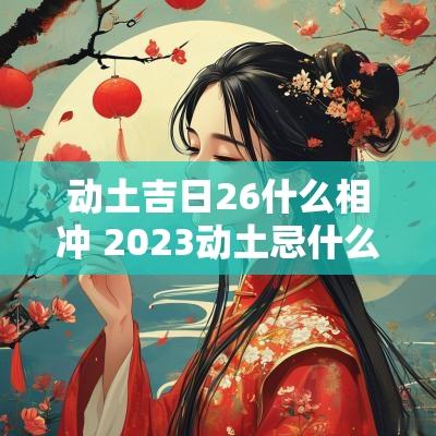 动土吉日26什么相冲 2025动土忌什么属相