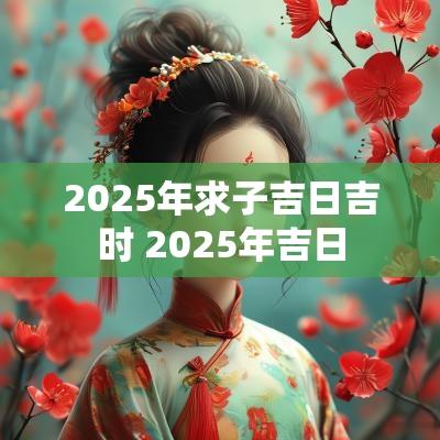2025年求子吉日吉时 2025年吉日