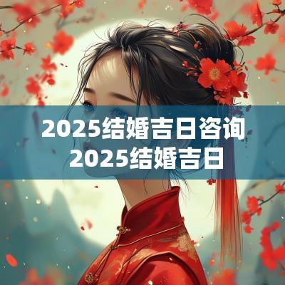 2025结婚吉日咨询 2025结婚吉日