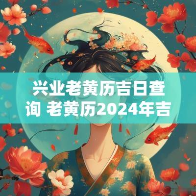 兴业老黄历吉日查询 老黄历2025年吉日查询