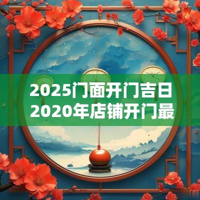 2025门面开门吉日 2025年店铺开门最吉利日子