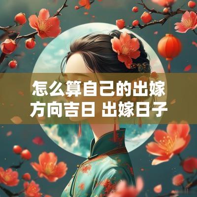 怎么算自己的出嫁方向吉日 出嫁日子怎么选