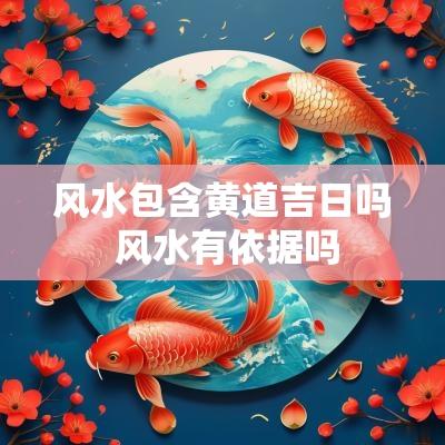 风水包含黄道吉日吗 风水有依据吗