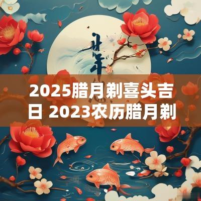 2025腊月剃喜头吉日 2025农历腊月剃头吉日