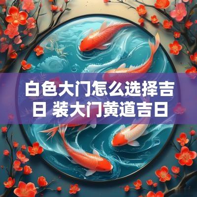 白色大门怎么选择吉日 装大门黄道吉日怎么选