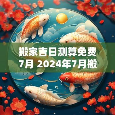 搬家吉日测算免费7月 2025年7月搬家吉日及吉时查询